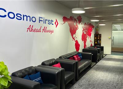 Cosmo First moves to a new corporate headquarters
